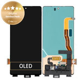 дисплей OLED за Samsung Note 20 N980B, 5G N981B, Тъчскрийн без рамка, GH96-13566A, Genuine Service Pack