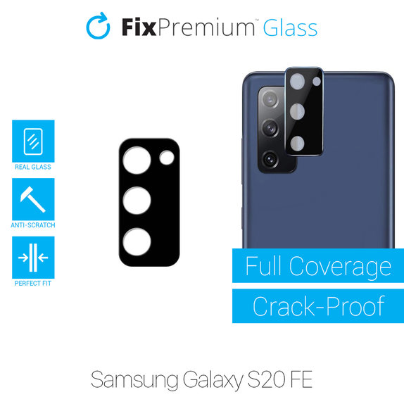 Протектор за обектив на задна камера за Samsung S20 FE, FixPremium