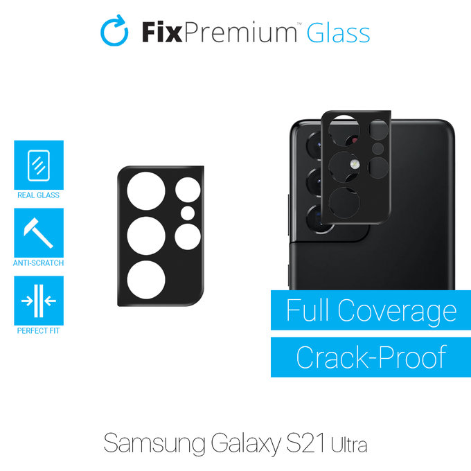 Протектор за обектив на задна камера за Samsung S21 Ultra, FixPremium