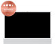 LCD дисплей за Apple iMac 24" M1 A2438, A2439 (2021), Retina 5K, сребрист, Silver, Refurbished