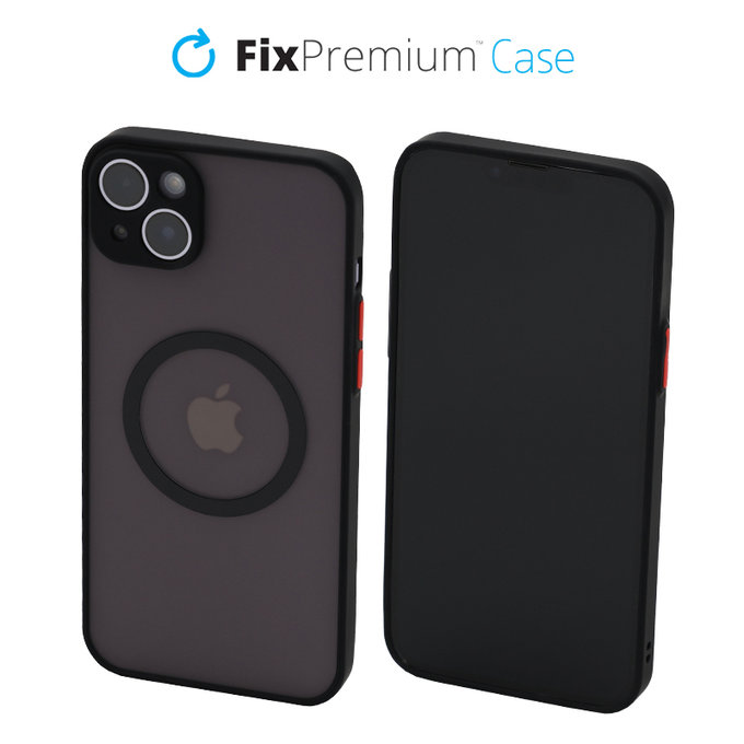Калъф Matte с MagSafe за iPhone 13 mini, Черно, Black