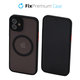 Калъф Matte с MagSafe за iPhone 12, Черно, Black