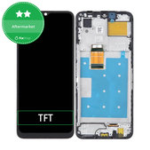 дисплей за Honor X6, Тъчскрийн и рамка, Midnight Black, TFT