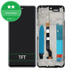 дисплей за Infinix Hot 11S NFC, Тъчскрийн и рамка, Polar Black, TFT