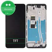 дисплей за Motorola Moto G53 5G, Тъчскрийн и рамка, Ink Blue, TFT