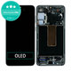 дисплей OLED за Samsung S23 Plus S916B, Тъчскрийн и рамка, Phantom Black