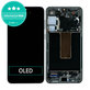 дисплей OLED за Samsung S23 Plus S916B, Тъчскрийн и рамка, Phantom Black