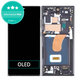 дисплей OLED за Samsung S23 Ultra S918B, Тъчскрийн и рамка, Phantom Black