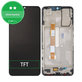 дисплей за Vivo Y76 5G, Тъчскрийн и рамка, Midnight Space, TFT