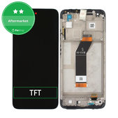 дисплей за Xiaomi Redmi 10 (2022), Тъчскрийн и рамка, черен, Black, TFT