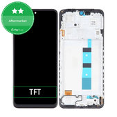 дисплей за Xiaomi Redmi Note 12, Тъчскрийн и рамка, Onyx Gray, TFT
