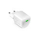 Зарядно устройство MiniPro USB-C, GaN, 20W, Бял, White, PURO