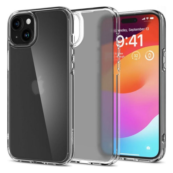 Калъф Ultra Hybrid за iPhone 15, Frost Clear