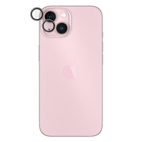 Протектор за обектив на задна камера Hoops за iPhone 15 и 15 Plus, Прозрачен, Transparent, PanzerGlass