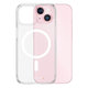 Калъф HardCase D3O с MagSafe за iPhone 15, Прозрачен, Transparent