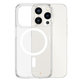 Калъф HardCase D3O с MagSafe за iPhone 15 Pro, Прозрачен, Transparent