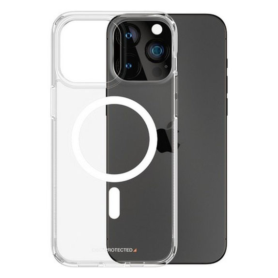 Калъф HardCase D3O с MagSafe за iPhone 15 Pro Max, Прозрачен, Transparent