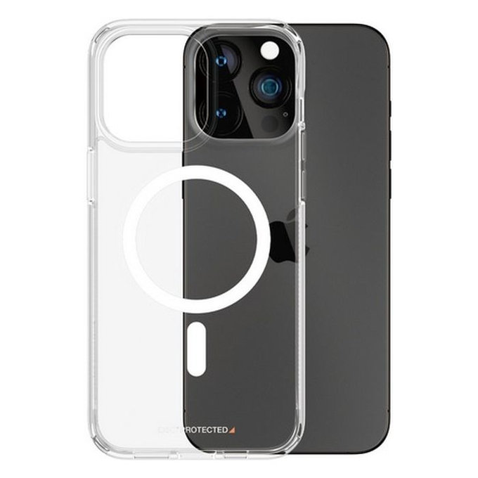 Калъф HardCase D3O с MagSafe за iPhone 15 Pro Max, Прозрачен, Transparent