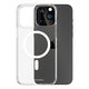Калъф HardCase D3O с MagSafe за iPhone 15 Pro Max, Прозрачен, Transparent