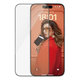 Закалено стъкло UWF с апликатор за iPhone 15 Pro, Черно, Black, PanzerGlass