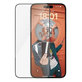 Закалено стъкло UWF с апликатор за iPhone 15 Plus, Черно, Black, PanzerGlass