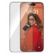 Закалено стъкло Re:fresh UWF с апликатор за iPhone 15 Pro, Черно, Black, PanzerGlass