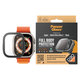 Закалено стъкло Full Body D3O за Apple Watch Ultra/Ultra 2, Черно, PanzerGlass