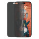 Закалено стъкло UWF Privacy с апликатор за iPhone 15 Plus, Черно, Black, PanzerGlass