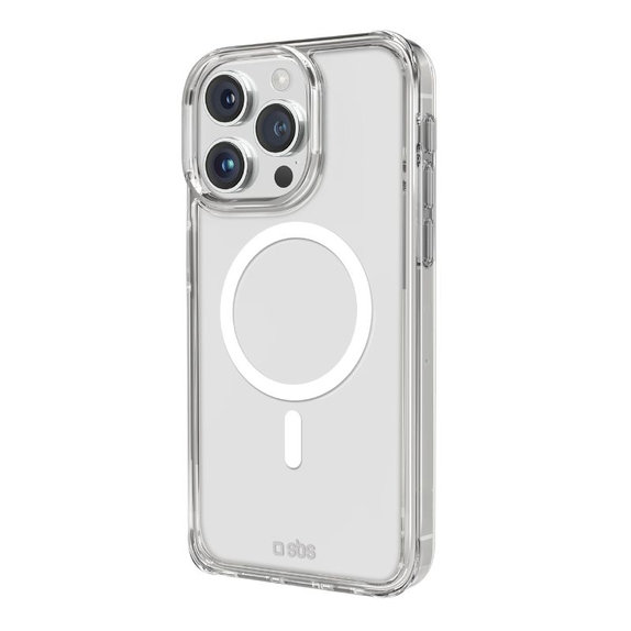 Калъф Light Mag с MagSafe за iPhone 15 Pro, Прозрачен, SBS