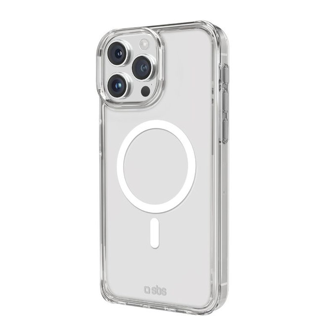 Калъф Light Mag с MagSafe за iPhone 15 Pro Max, Прозрачен, SBS