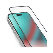 Закалено стъкло Full Cover за iPhone 15 Pro, Черно, Black, SBS