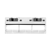 Капак на основната четка за Ecovacs Deebot N-series, T-series, X1-series, Ozmo-series, бял, White