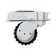 Колело с мотор за Xiaomi Mi Robot Vacuum Mop Pro (P), Viomi V2 Pro, V3, десен, Right, бял, White