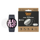 Закалено стъкло Flat Glass AB за Samsung Galaxy Watch6 40 mm, Прозрачно, PanzerGlass