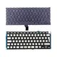 Клавиатура с подсветка за MacBook Air 13" A1369 (средата на 2011), A1466 (средата на 2012 – средата на 2017), UK/EU