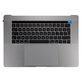 Горна рамка с клавиатура, микрофон, тъчпад и говорители за MacBook Pro 15" A1707 (късна 2016 – средата на 2017), UK, Space Gray