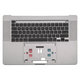 Горна рамка с клавиатура за MacBook Pro 16" A2141 (2019), UK, Space Gray