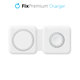 Зарядно MagSafe Duo за iPhone и Apple Watch, Бял, White, FixPremium