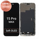 Дисплей за iPhone 15 Pro Max, Тъчскрийн с рамка, Refurbished