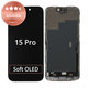 Дисплей за iPhone 15 Pro, Тъчскрийн с рамка, Refurbished