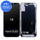 Дисплей Hard OLED за iPhone 14, Тъчскрийн с рамка, FixPremium