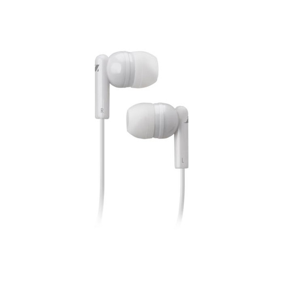Стерео слушалки Tune, 3.5mm жак, Бял, White, Music Hero