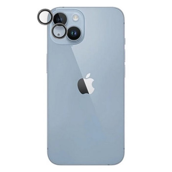 Протектор за обектив на задна камера Hoops за iPhone 14 и 14 Plus, Черно, Black, PanzerGlass
