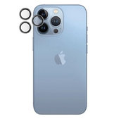 Протектор за обектив на задна камера Hoops за iPhone 13 Pro и 13 Pro Max, Черно, Black, PanzerGlass