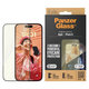 Закалено стъкло UWF Eyecare с апликатор за iPhone 15, Черно, PanzerGlass