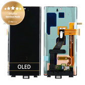 дисплей OLED за Samsung Note 10 N970F, Тъчскрийн без рамка, GH96-12727A Genuine Service Pack