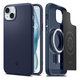 Калъф Mag Armor с MagSafe за iPhone 15, тъмно син, Navy Blue