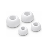 Накрайници за AirPods Pro - комплект 2 бр. (L, S), Бял, White, FixPremium