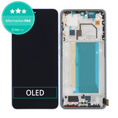 дисплей OLED за Xiaomi 13T 13T Pro, Тъчскрийн и рамка, Alpine Blue