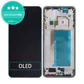 дисплей OLED за Xiaomi 13T 13T Pro, Тъчскрийн и рамка, Meadow Green